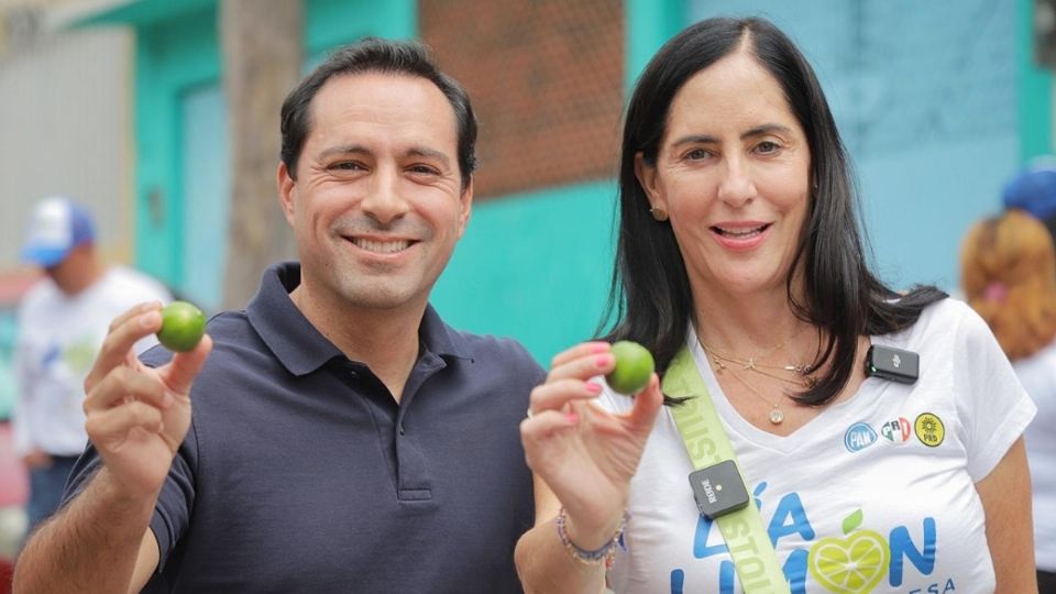 “Me da mucho gusto estar aquí ya como candidato a senador y venir aquí a apoyar a mi amiga Lía Limón la mejor exalcaldesa del país'