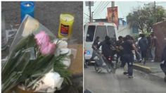 Con veladoras y flores, estudiantes de FES Acatlán dan el último adiós al joven fallecido durante ataque de porros