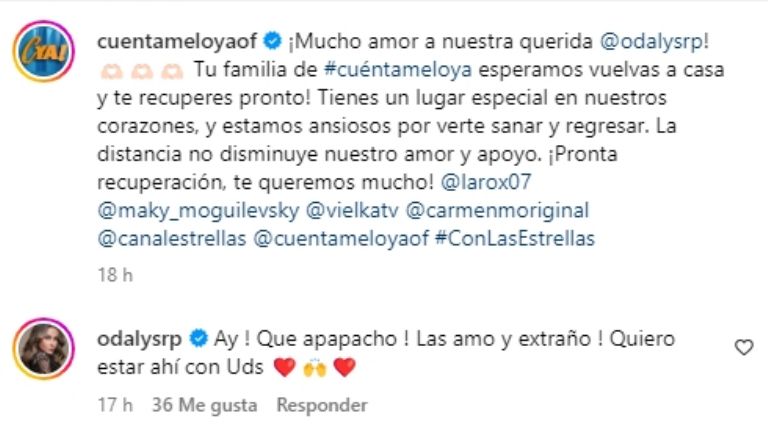 odalys ramirez cuentamelo ya