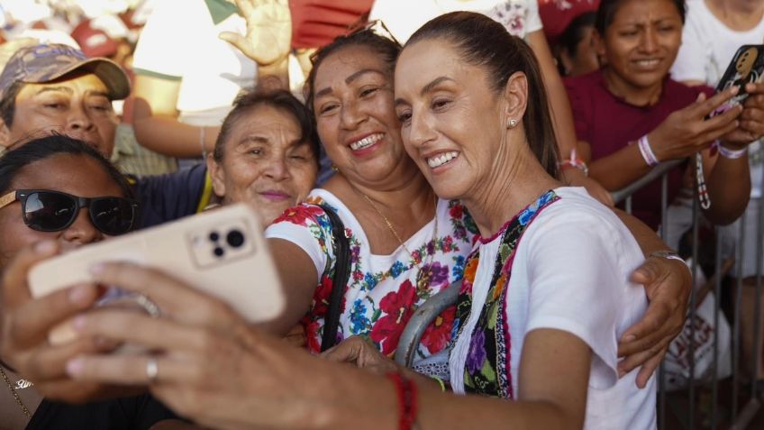 Claudia Sheinbaum se compromete a apoyar a las madres mexicanas