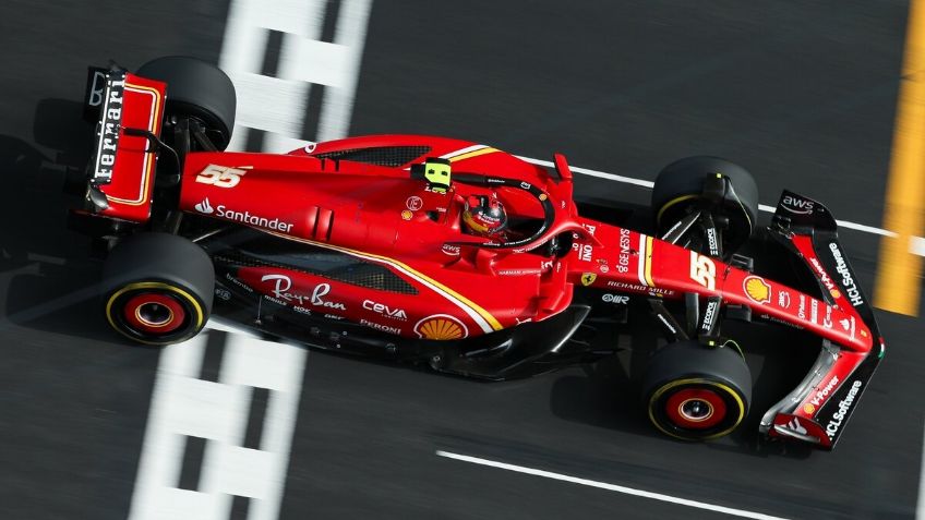 VIDEO: un usuario grabó un Ferrari en Miami y su reacción cambió cuando vio que el piloto era Carlos Sainz