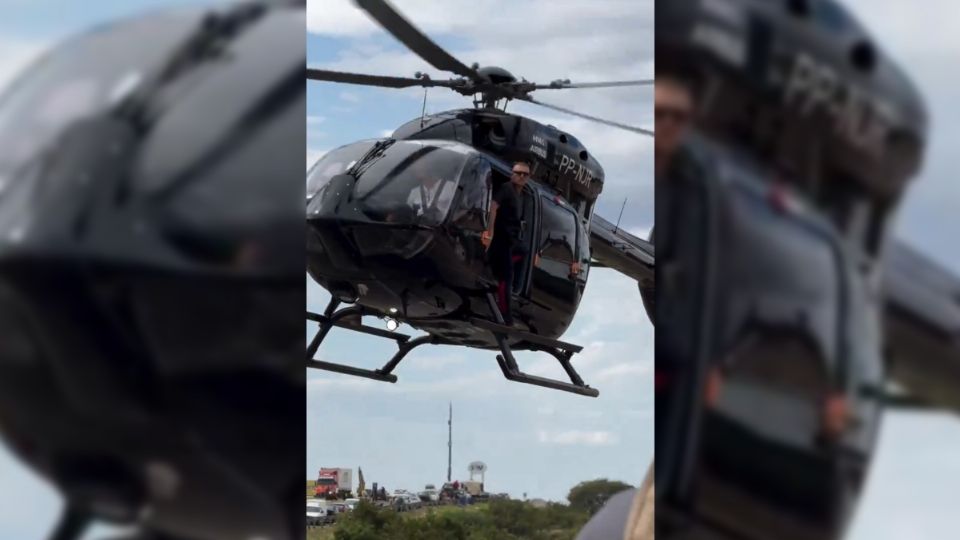 La aeronave personal de Neymar fue empleada como ambulancia durante las evacuaciones.