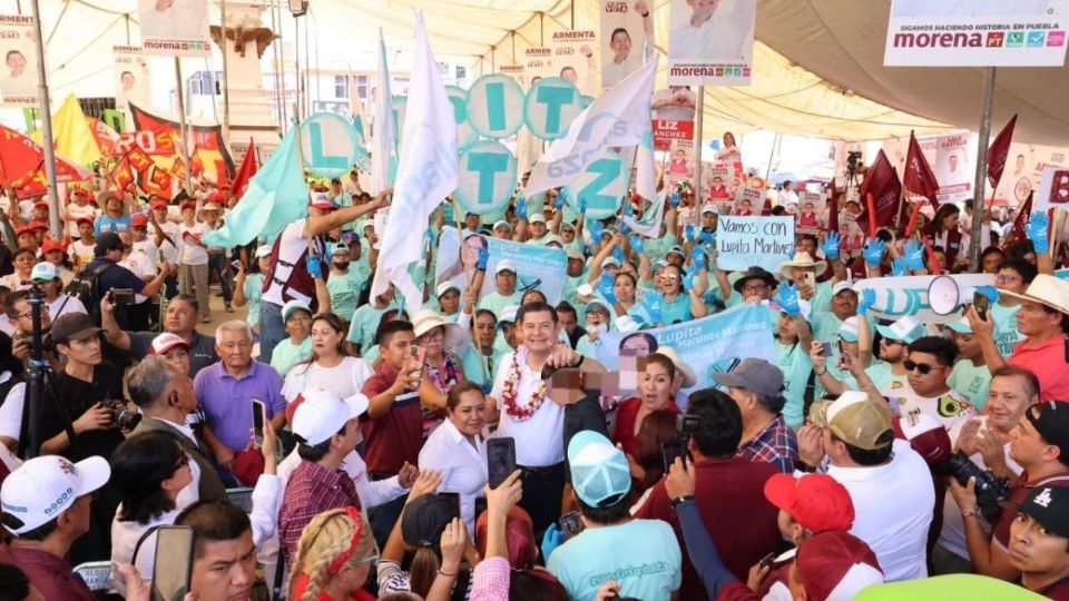 Alejandro Armenta anunció que durante su gobierno habrá apoyo para jóvenes estudiantes, mujeres y migrantes.