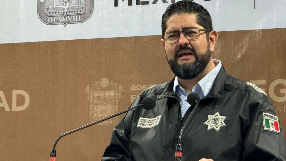 El secretario de Seguridad del Estado de México, Andrés Andrade.