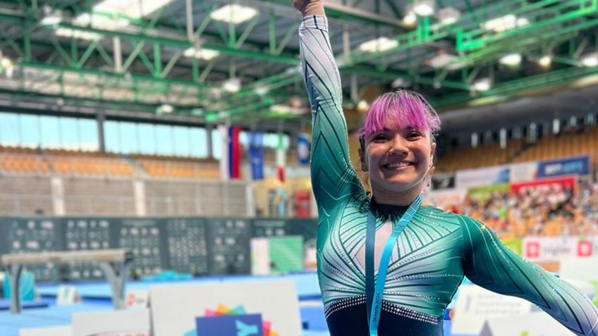 La gimnasta mexicana Alexa Moreno logra el oro en la Copa del Mundo de Gimnasia Artística