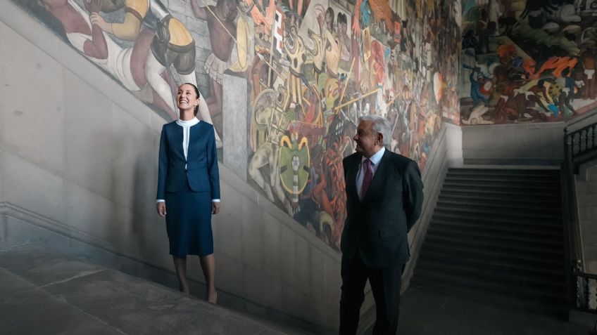 FOTOS: Así fue el primer encuentro entre AMLO y Claudia Sheinbaum como virtual Presidenta electa