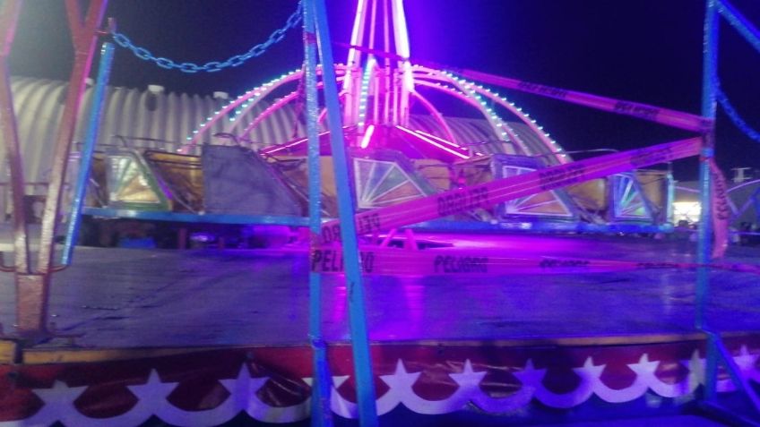 30 personas quedan atrapadas en juego mecánico de Feria de Nuevo León: falla en motores causó el accidente