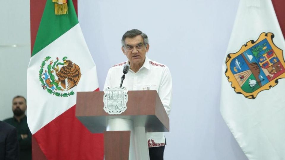 Americo Villareal, gobernador de Tamaulipas