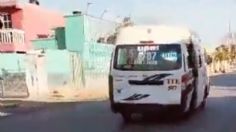 VIDEO: pasajeros pelean con chofer de una combi por ir a exceso de velocidad