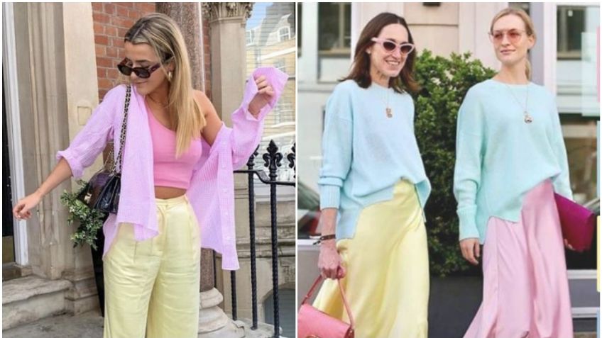 Colores pastel, la tendencia del verano 2024 que llegó para darte un look muy romántico