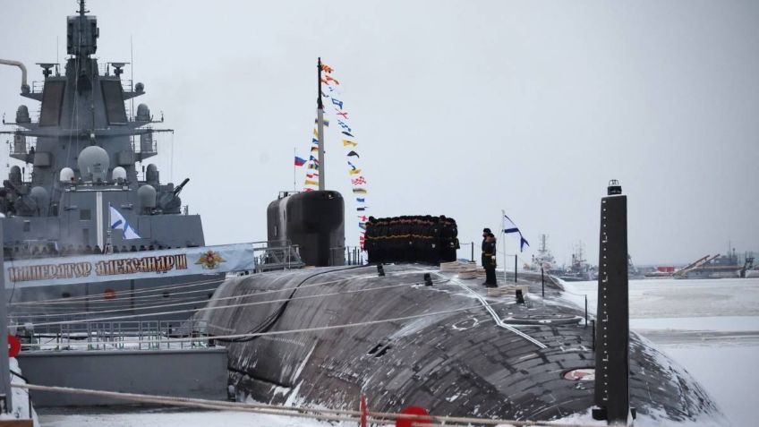 Arriba a La Habana flotilla Marina rusa con una fragata y un submarino nuclear