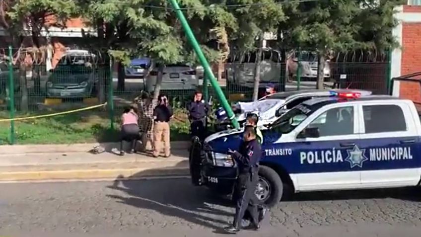 VIDEO: balacera afuera de escuela deja a un niño muerto y un hombre herido