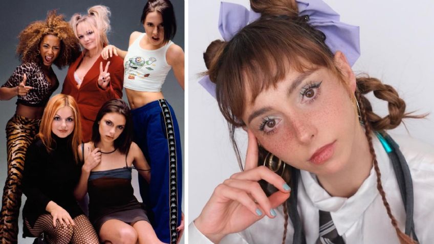 Natalia Téllez se convierte en una Spice Girls con este look retro que grita “Wannabe”