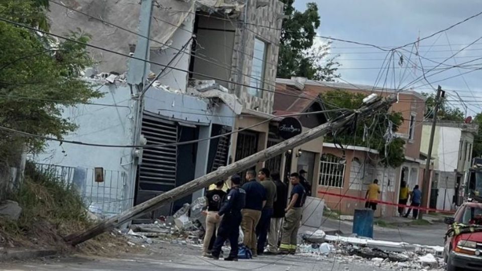 Explosión en edificio de Tamaulipas