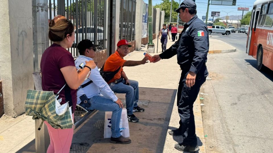 Iniciaron operativo para hidratar a los sonorenses