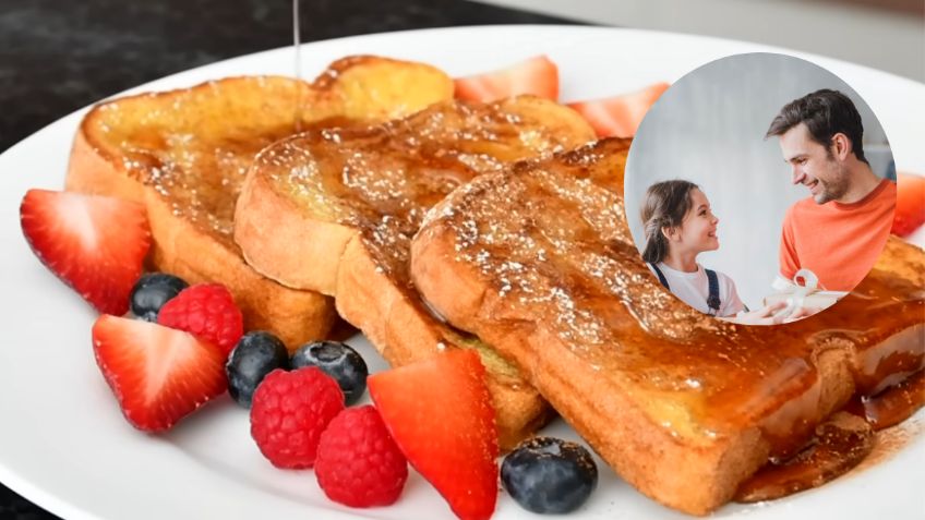 Desayuno especial para el Día del Padre: pan francés para sorprender a papá