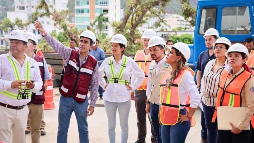 Evelyn Salgado Pineda supervisa avances en la construcción del nuevo Hospital Regional de Alta especialidad del ISSSTE en Acapulco