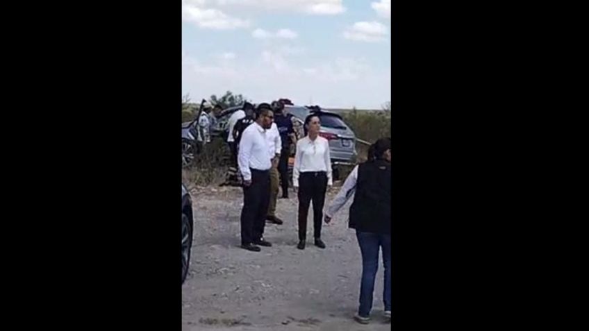 Comitiva de Sheinbaum sufre accidente en Coahuila; deja una persona fallecida