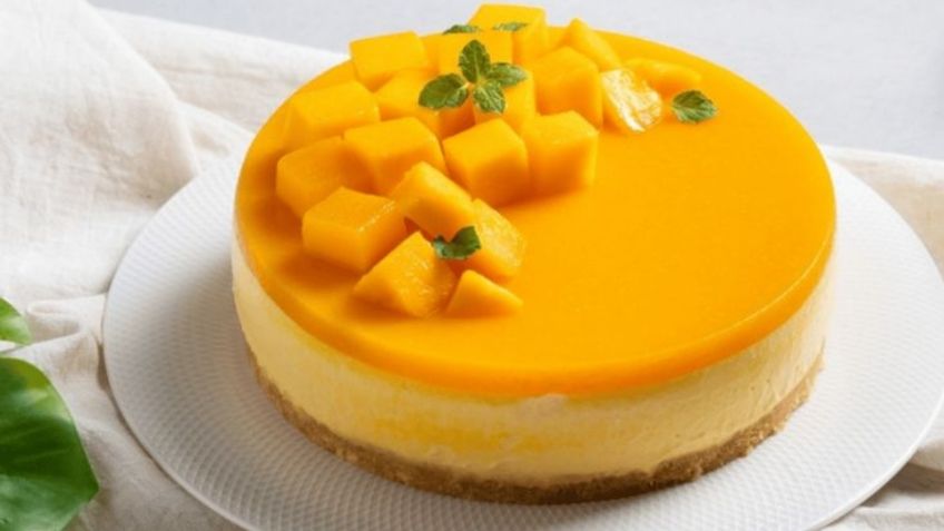 Receta: aprende a preparar este delicioso pay de mango sin horno