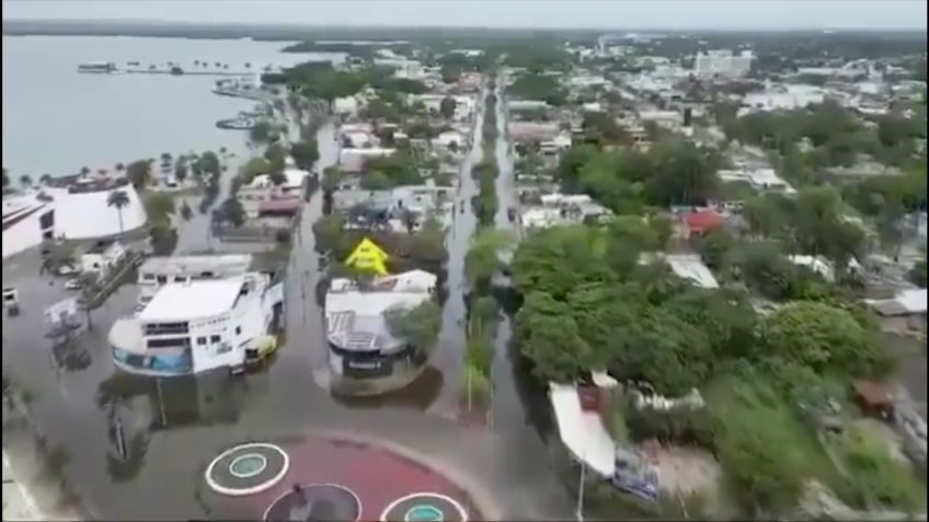 Intensas lluvias en Chetumal: registran pérdidas materiales tras inundaciones