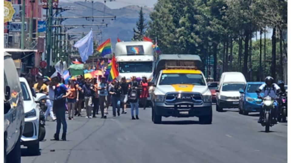 Continua la marcha en Ermita Iztapalapa