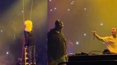 Al estilo de Natanael Cano: Chris Brown le grita a un trabajador por dejarlo colgado en pleno concierto | VIDEO