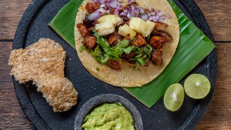 Los tacos de tuétano son uno de los más populares.
