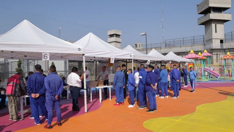 Casi dos mil personas en prisión preventiva participaron en las elecciones, en la CDMX.