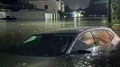 Lluvia inunda 100 calles de Chetumal; desalojan a mil 564 personas