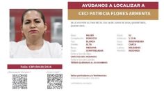 Reportan desaparición de Cecilia Flores; comisión de búsqueda se coordina con colectivos para su localización