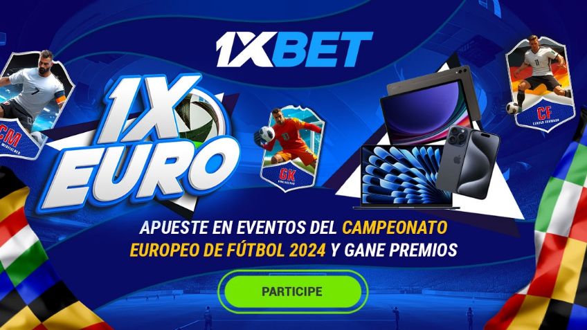 EURO24: ¡gana hasta $50.000 en la nueva promoción de 1xBet!