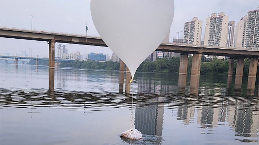 Corea del Norte y Sur: La guerra de globos toma vuelo