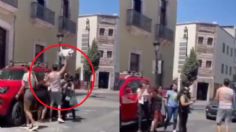 VIDEO: hombre señalado de deudor alimentario retira su foto en tendedero de Aguascalientes