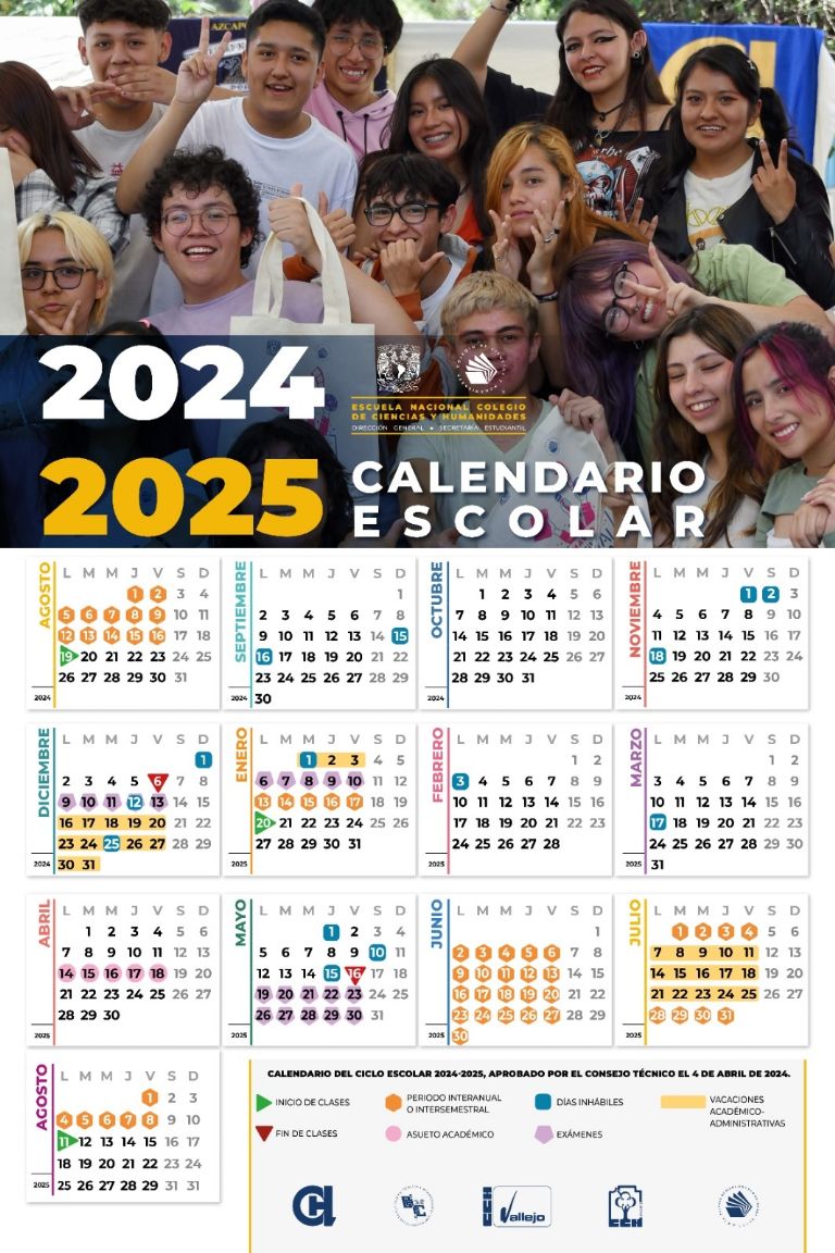 calendario unam