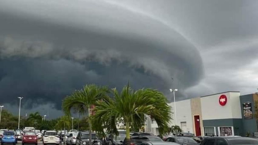 Extrañas nubes en Chetumal causan temor durante las tormentas, ¿qué son y por qué se ven así?