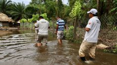 Lluvias torrenciales dejan decenas de damnificados en Chiapas