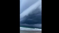 VIDEO: Captan la presencia de nubes rotor en Tamaulipas por Tormenta Tropical Alberto