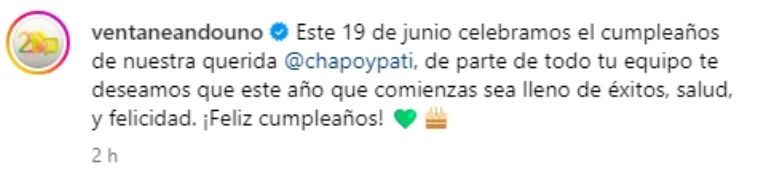 pati chapoy cumpleaños