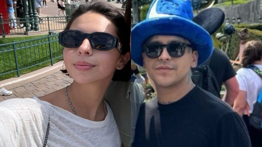 Ángela Aguilar y Christian Nodal se olvidan de la polémica y disfrutan su amor en Disney París, ¡se tomaron FOTOS con fans!