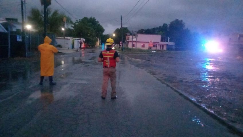 Inicia tormenta Alberto y cobra tres vidas, un menor ahogado y dos electrocutados en NL