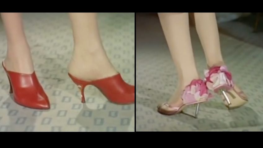 FOTOS: zapatos del futuro, en los años 50 creían que así serían los tacones modernos