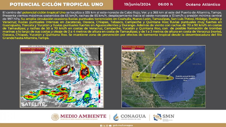 Alberto y otra zona de baja de presión