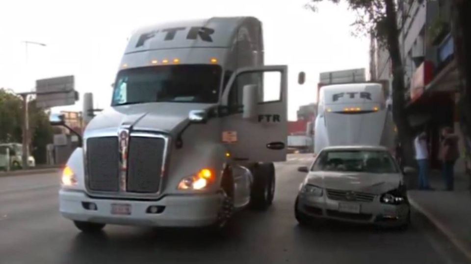 Accidente en avenida Revolución