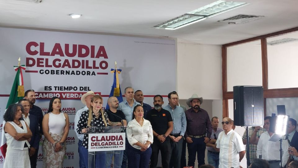 Claudia Delgadillo, excandidata a la gubernatura de Jalisco por 'Sigamos Haciendo Historia'.