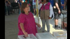 Xóchitl Gálvez así emitió su voto tras casi tres horas formada