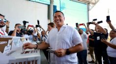 Vota Renán Barrera, candidato a gobernador de Yucatán, asegura que ciudadanos siempre tendrán razón