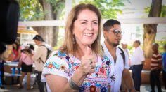 En Morelos, vota la candidata Margarita González Saravia