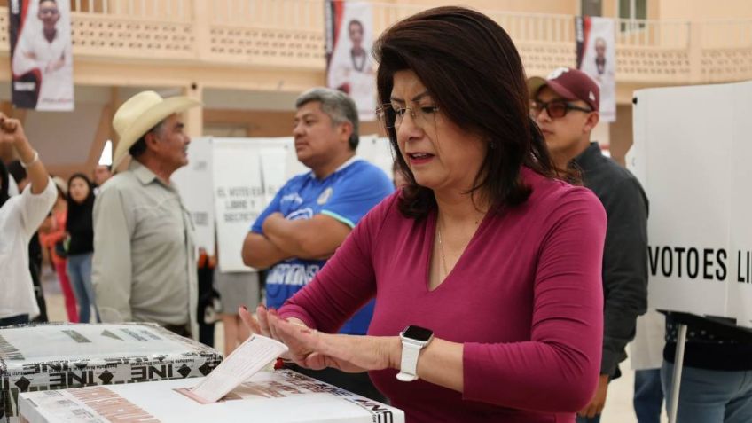 Mariela Gutiérrez resalta la gran participación en estas elecciones 2024