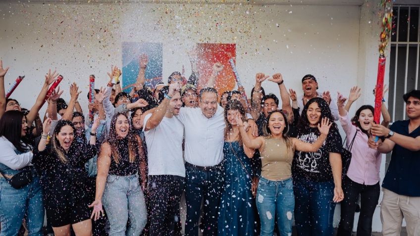 Antonio Astiazarán celebra su triunfo: "Hoy Ganó Hermosillo, Hoy Ganó la H"