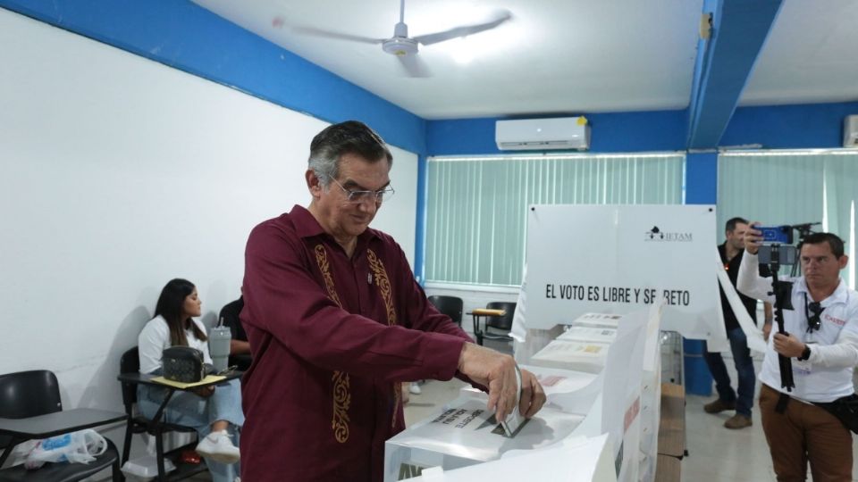 “Estamos muy contentos con los reportes que hemos estado recibiendo a lo largo de la mañana en este proceso electoral'